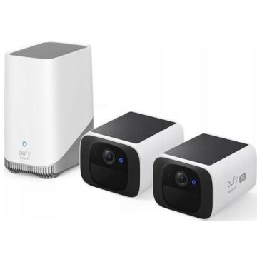 Zestaw Eufy 2x SoloCam S220 + Homebase 3