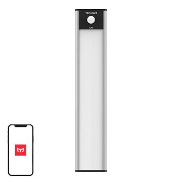 Lampka do szafy z czujnikiem ruchu Yeelight Closet Light - o długości 20 cm, srebrna, 2700K
