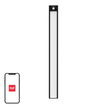 Lampka do szafy z czujnikiem ruchu Yeelight Closet Light - o długości 40 cm, czarna, 2700K