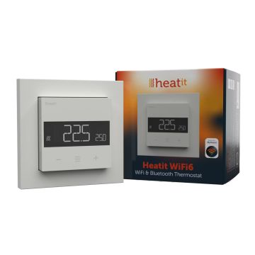 Termostat wewnętrzny Heatit WiFi6 Thermostat (White RAL 9003) biały