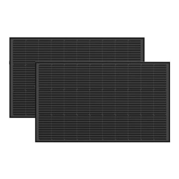 Pakiet 2 x panel fotowoltaiczny EcoFlow 100W (sztywna konstrukcja)