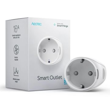 Inteligentna wtyczka Aeotec Smart Outlet Type F Wi-Fi