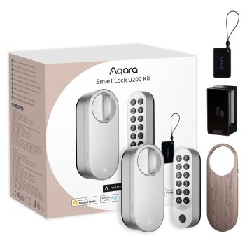 Inteligentny zamek do drzwi AQARA Smart Lock U200 Kit Srebrny