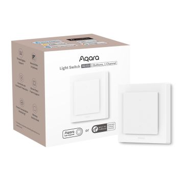 Przełącznik AQARA Light Switch H2 EU 2 przyciski, 1 kanał
