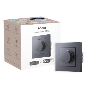 Ściemniacz światła z pokrętłem AQARA Dimmer Switch H2 EU Szary