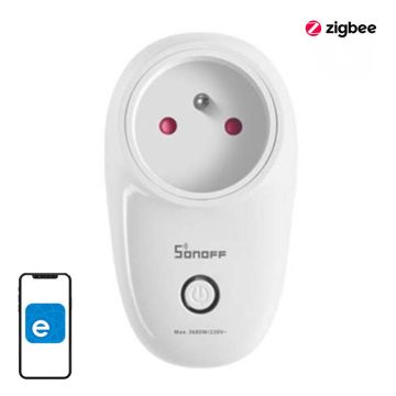Inteligentne Gniazdko ZigBee Sonoff S26R2ZBTPE-FR S26 (Typ E)