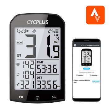 Komputer rowerowy Cycplus M1- kompatybilne z: Strava, Trainingpeaks itp.