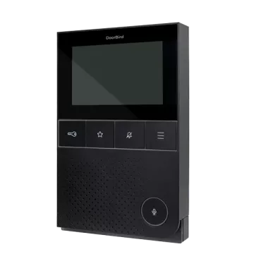 Stacja wewnętrzna / wideomonitor DoorBird A1101 Czarny