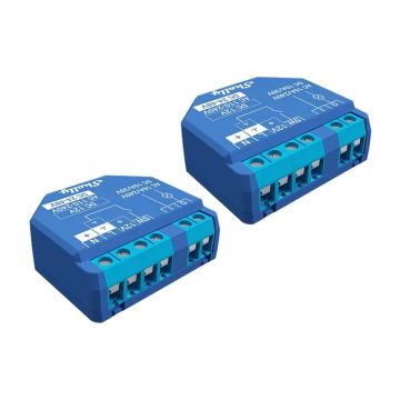 Zestaw 2 przekaźników bezpotencjałowych do sterowania bramami Shelly Plus 1 WiFi/Bluetooth 