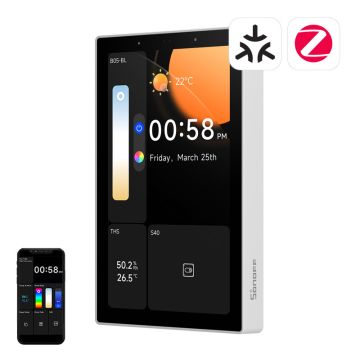 Panel sterowania WiFi/Bluetooth/ZigBee Matter SONOFF NSPanel Pro 120 - biały