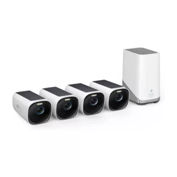 Bezprzewodowy system kamer Eufy S330 - 4 x kamera EufyCam 3 + stacja bazowa