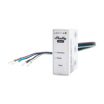 Miernik energii 1/3-kanałowy WiFi Shelly 3EM-63W Gen3 (model przewodowy)
