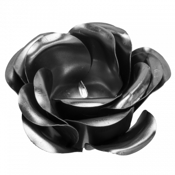 Pąk róży kuty ze staliwa fi80 x 0,5 mm