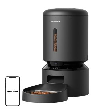 Dozownik karmy z kamerą Petlibro Granary, 5L (czarny)