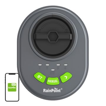 Sterownik zraszaczy 4-strefowy RainPoint - z aplikacją, Bluetooth