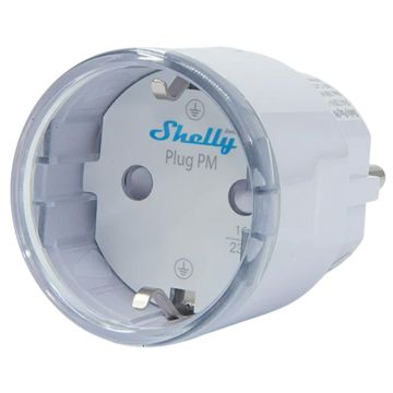 Inteligentne gniazdko 13A Shelly Plug PM Gen3 Matter biały