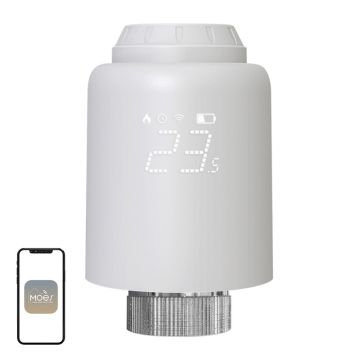 Inteligentna głowica termostatyczna MOES ZTRV-PJ-601-MS
