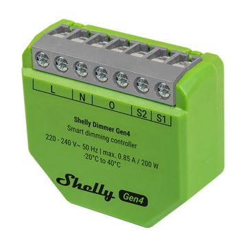 Inteligentny ściemniacz Shelly Dimmer Gen4 Zigbee/Matter