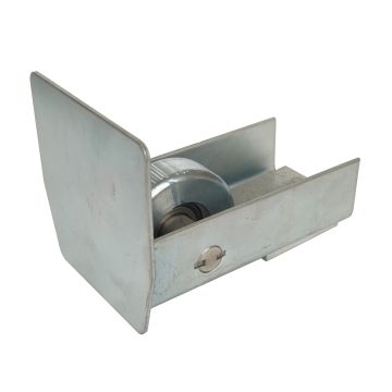 Rolka najazdowa 140 mm z zakończeniem, do bramy przesuwnej