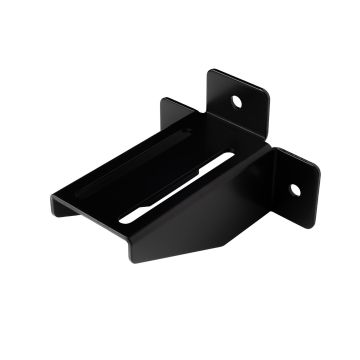 Wspornik do uchwytu najazdu do montażu bocznego - 175x113 mm, czarny