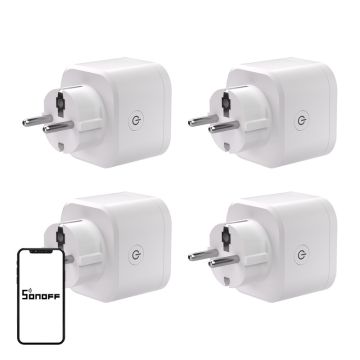 Wtyczka zewnętrzna SONOFF S61s Matter prze WiFi 4pak Wtyczka zewnętrzna SONOFF S61s Matter prze WiFi 4pak