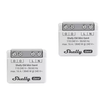 Licznik energii SHELLY EM Mini Gen4 2 sztuki