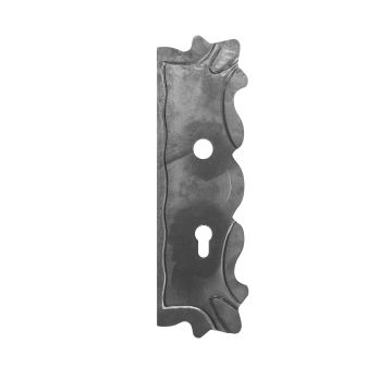 Szyld kuty do klami i zamka prawy H320xL98x3 mm