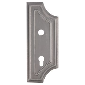 Szyld kuty do klamki i zamka prawy H272xL110x2,5 mm