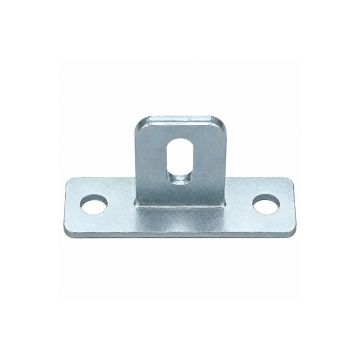 Łącznik przęsła ogrodzeniowego – do przykręcenia H80 x L25 x 3 mm grubości materiału