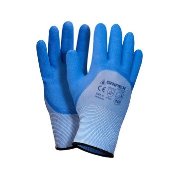 Niebieskie rękawice ochronne GRIPEX