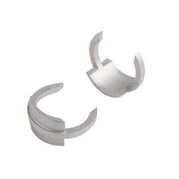 Łącznik balustrady do pochwytu aluminiowego okrągłego - fi 40 mm, 180°, Kozza, na szkło 16-21,52 mm