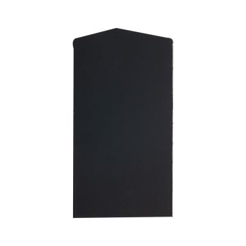 Zaślepka boczna do profili balustrad typu U – Kozza, seria KE 100, kolor ciemnoszary