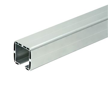Profil P. prowadzący, aluminiowy do bramy przesuwnej – 6 m, Z 106 x 102 mm , W 80,5 x 80,5 mm