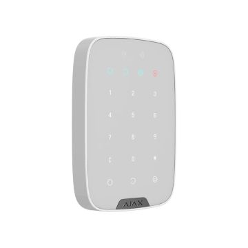 Bezprzewodowa klawiatura dotykowa z czytnikiem RFID AJAX Keypad Plus biały