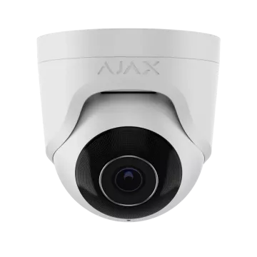 Kamera zewnątrzna Ajax TurretCam (8 Mp/4 mm) biała