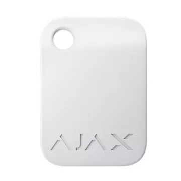 Brelok zbliżeniowy do klawiatury KeyPad Plus Ajax Tag (biały) – 3 szt.
