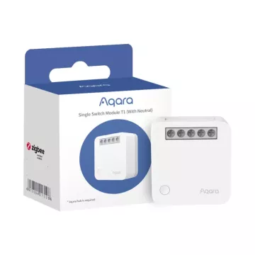 Przełącznik AQARA T1 EU SSM-U01 - z przewodem neutralnym, biały