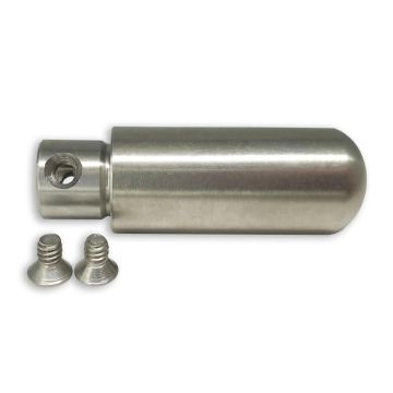 Rygiel zatrzaskowy z serii BL3005 ECP XL Borg Locks – 43 mm, ze śrubami, gwint prawostronny, zakres 30-60 mm
