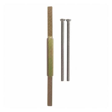 Rygiel zatrzaskowy XL Borg Locks S535A - dla serii BL5000 i BL5400, o długości 130 mm, ze śrubami 80 mm
