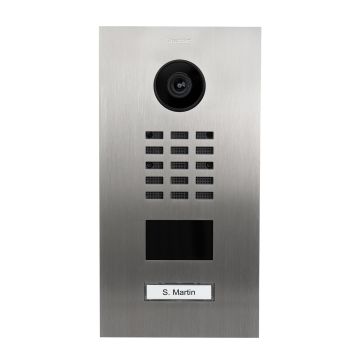Wideodomofon IP DoorBird D2201V do domów jednorodzinnych i firm z 1 przyciskiem wywołania