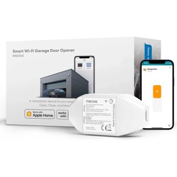 Inteligentny przełącznik drzwi garażowych Meross MSG100HK HomeKit