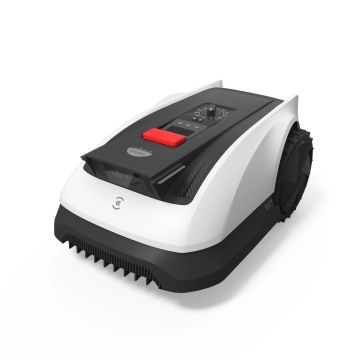 Robot koszący GOAT O800 RTK WHITE - do 800 m², LELS™, nawigacja RTK wspomagana LiDAR