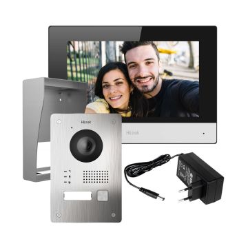 Zestaw wideodomofonowy Hilook HD-VIS-02: monitor 7" LCD + stacja bramowa HiLook - jednorodzinny
