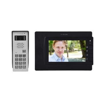 Zestaw wideodomofonowy Vidos M320B / S50D - z klawiaturą szyfrową, natynkowy 