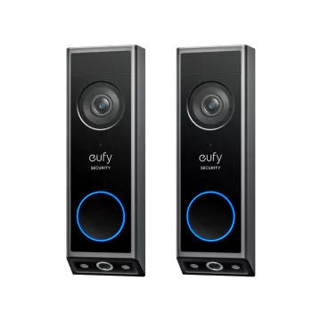 Zestaw 2x bezprzewodowy wideodzwonek Eufy Video Doorbell Dual E340 WiFi - rozdzielczość 2K