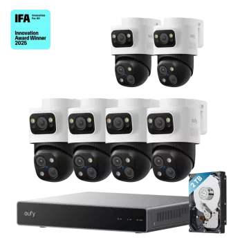 Zestaw eufy PoE NVR Security System S4 Max + 2 PoE Cam S4 dodatkowe