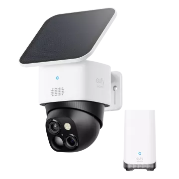 Zestaw kamera do monitoringu zewnętrznego eufy SoloCam S340 + stacja HomeBase S380