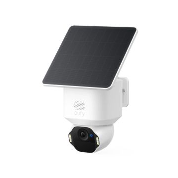 Kamera eufy SoloCam E42 EU - biała, WiFi, Ultra HD 4K, wykrywanie i śledzenie ruchu AI, widok 360°, dwukierunkowa komunikacja
