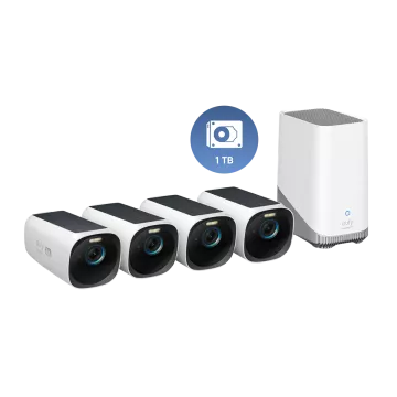 Zestaw 4 kamer do monitoringu eufyCam S330 (eufyCam 3) + dysk twardy 1 TB