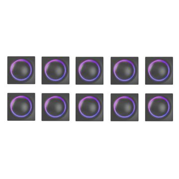 Inteligentny sterownik rolet FIBARO Walli Roller Shutter Switch EU - antracyt, 10 szt. (FGWREU-111-8)